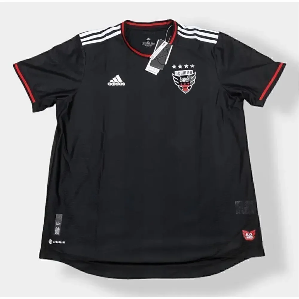 Adidas D.C. United 22/23 Authentic Mens Home Soccer Jersey size XL Brand New (b)